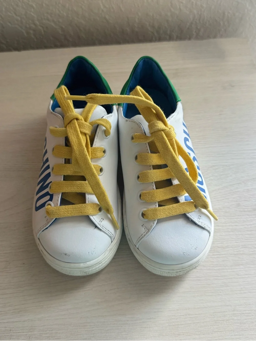Moschino Kids Logo Sneakers – Size EU 26 (Toddler US 9.5–10)
